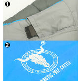 Outdoor Camping Envelope Sleeping Bag -15°C | Thermal Winter Sleeping Bag – Blue